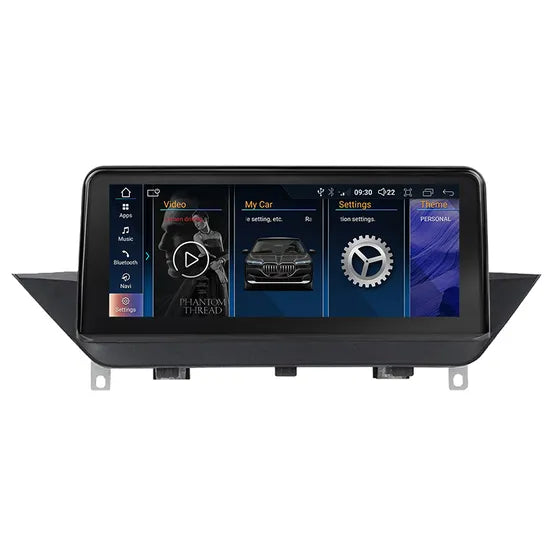 BMW X1 E84 (2009–2015) – CIC / Without Screen 10.25 inch Android Multimedia System | GPS | Wi-Fi | 4G SIM | Bluetooth | A2DP | Wireless Apple CarPlay & Android Auto | 360° View