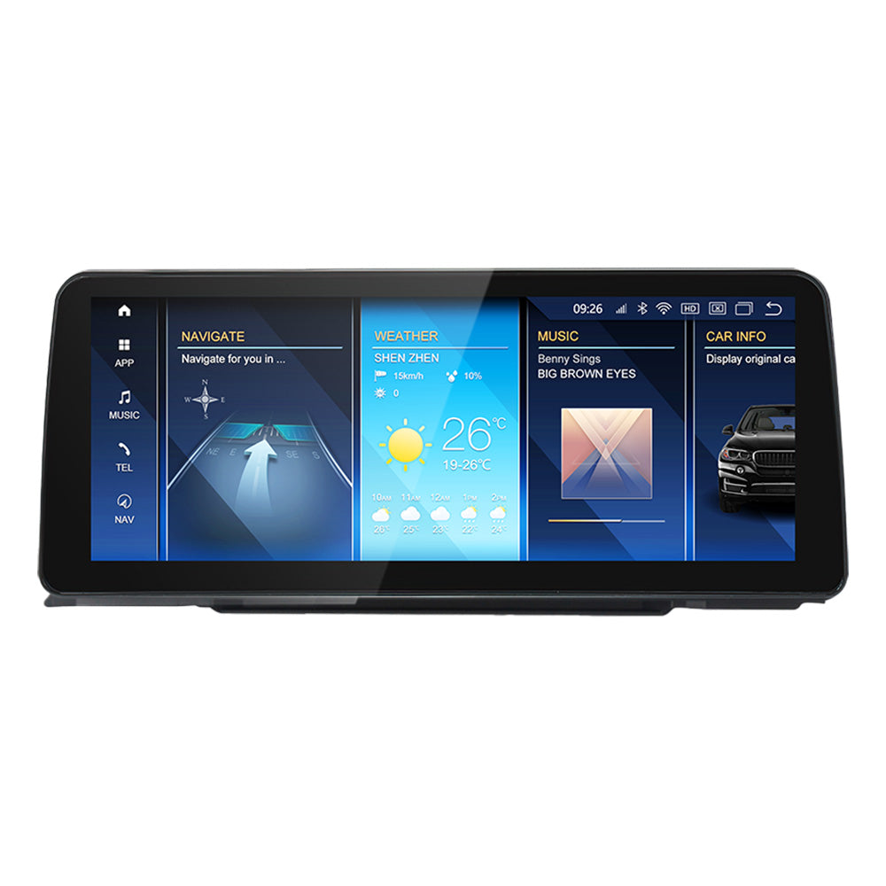 BMW 3 Series F30/F31/F34/F35 (2013–2017) – NBT 12.5 inch Android Multimedia System | GPS | Wi-Fi | 4G SIM | Bluetooth | A2DP | Wireless Apple CarPlay & Android Auto | 360° View