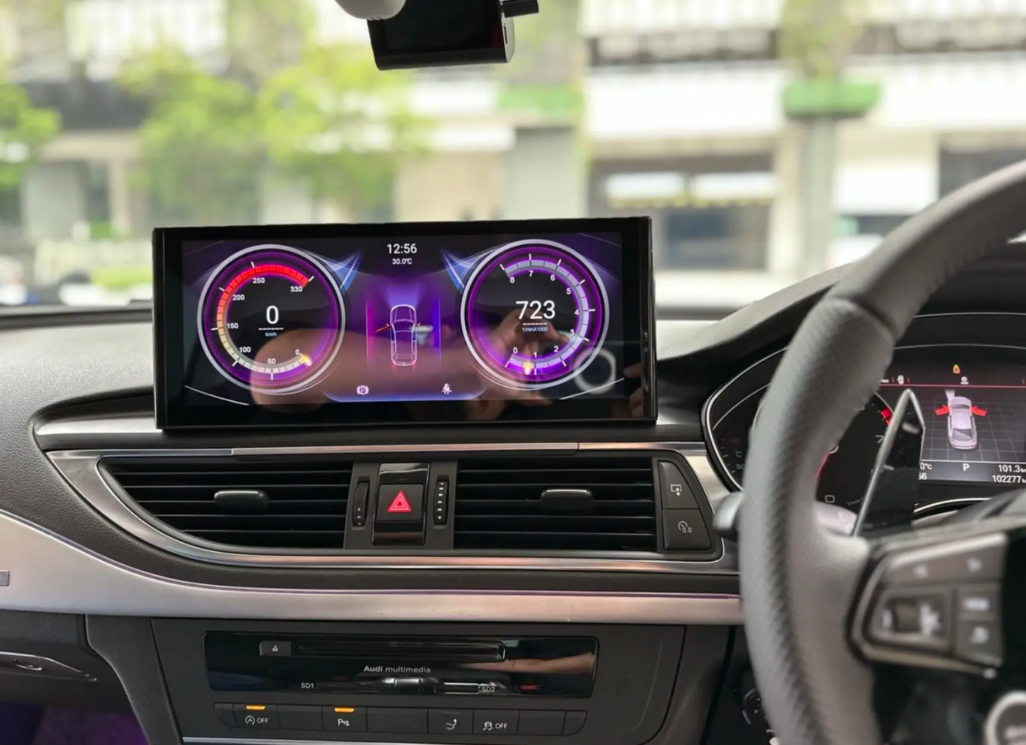 AUDI A6/A6L/A7/C7/RS6/RS7/S6/S7 (2012–2015) – Lower Version 12.5 inch Android Multimedia System | GPS | Wi-Fi | Bluetooth | A2DP | Wireless Apple CarPlay & Android Auto | 360° View