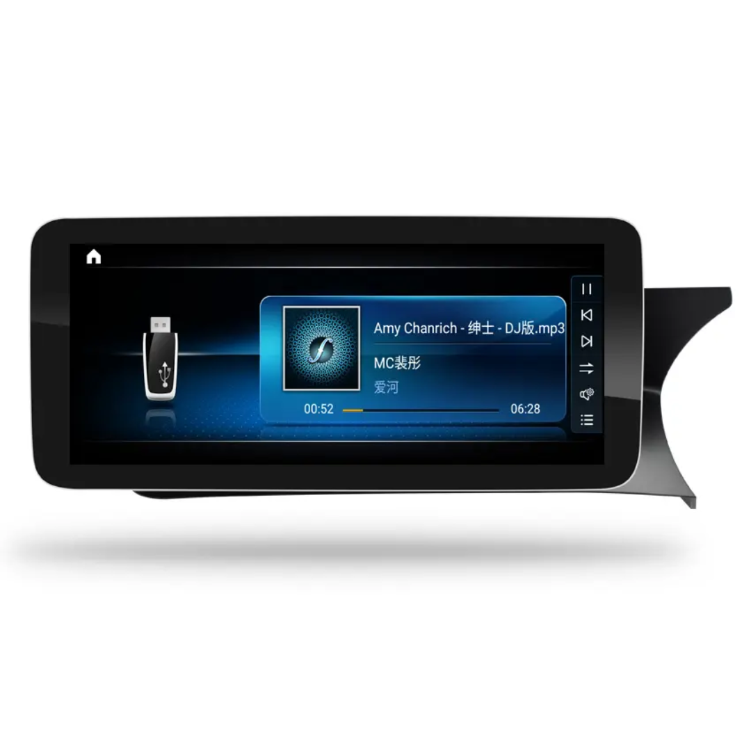 MERCEDES BENZ C-Class W204/S204 (2010–2012) – NTG4.5 12.5 inch Android Multimedia System | GPS | Wi-Fi | 4G SIM | Bluetooth | A2DP | Wireless Apple CarPlay & Android Auto | 360° View