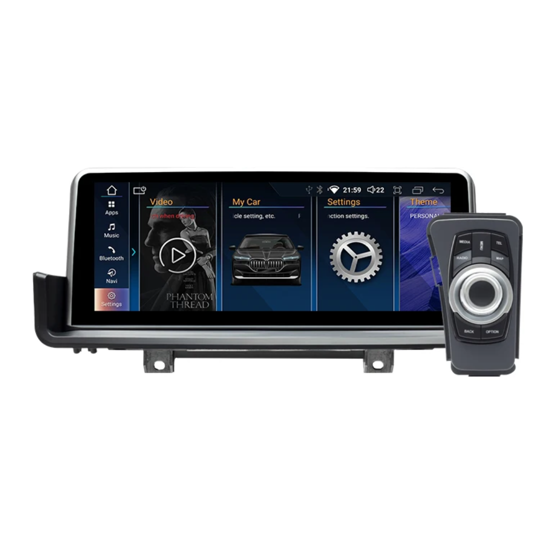 BMW 3 Series E90/E91/E92/E93/M3 (2005–2012) Without Original Screen 10.25 inch Android Multimedia System | GPS | Wi-Fi | 4G SIM | Bluetooth | A2DP | Wireless Apple CarPlay & Android Auto | 360° View
