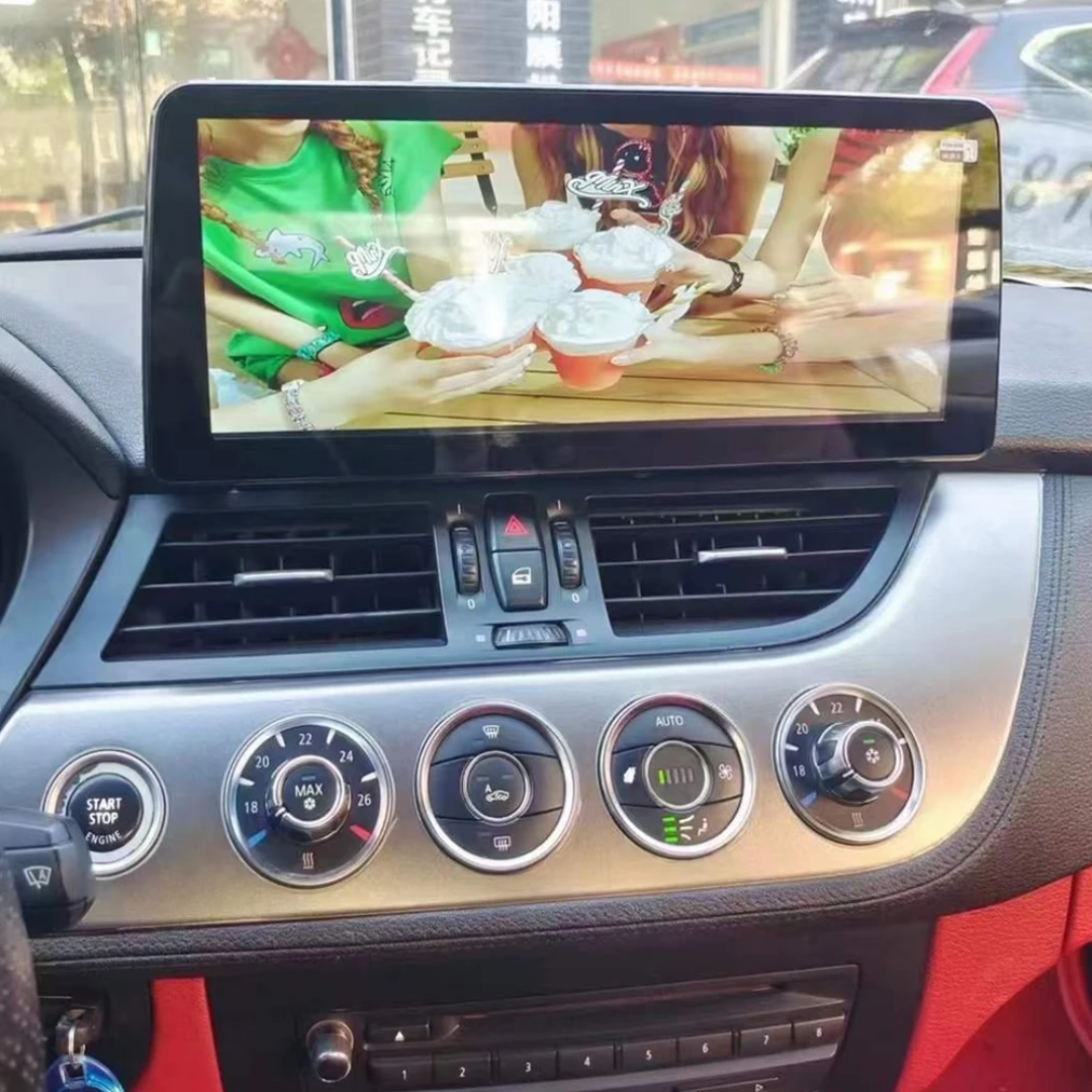 BMW Z4 E89 (2009–2018) – No OEM Screen / CIC 12.5 inch Android Multimedia System | GPS | Wi-Fi | 4G SIM | Bluetooth | A2DP | Wireless Apple CarPlay & Android Auto | 360° View