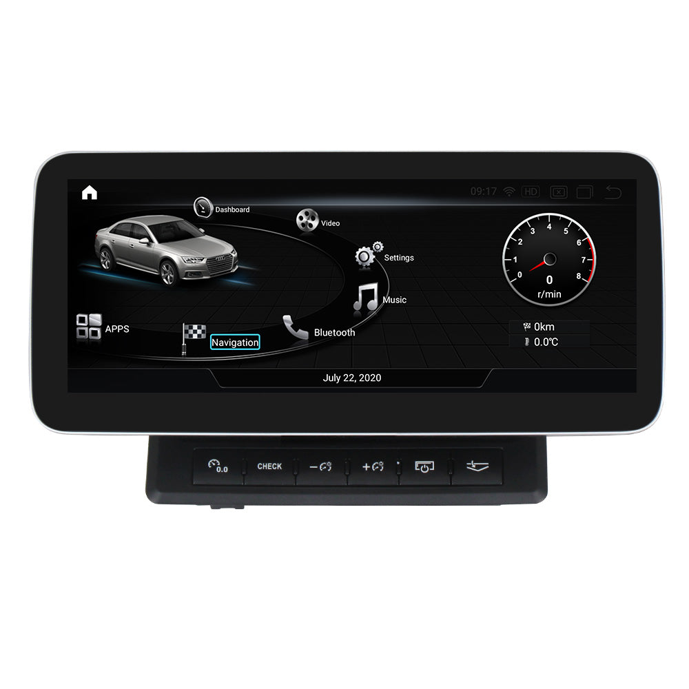 AUDI A6 (2010–2011) – AC Key 3G 12.5 inch Android Multimedia System | GPS | Wi-Fi | Bluetooth | A2DP | Wireless Apple CarPlay & Android Auto | 360° View