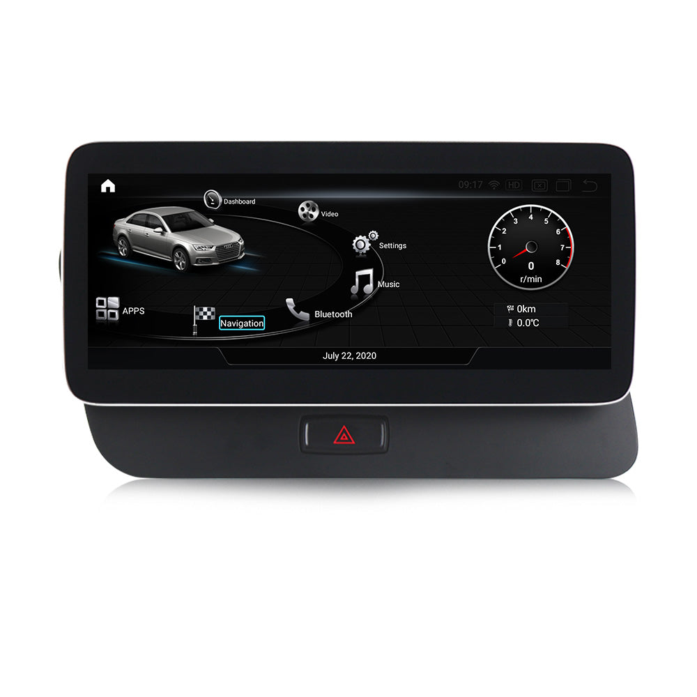 AUDI Q5 (2009–2018) – MMI / Without MMI 12.5 inch Android Multimedia System | GPS | Wi-Fi | Bluetooth | A2DP | Wireless Apple CarPlay & Android Auto | 360° View