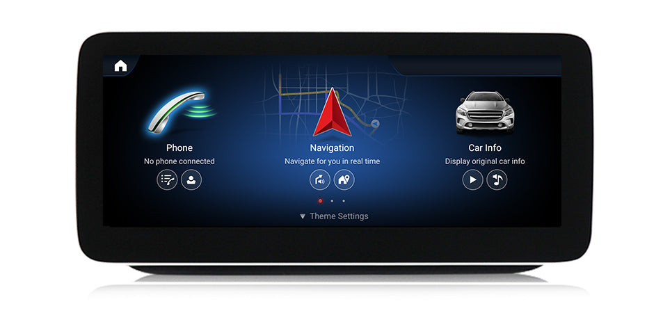 MERCEDES BENZ B-Class W246 (2011–2013) – NTG4.5 / NTG5.0 10.25 inch Android Multimedia System | GPS | Wi-Fi | 4G SIM | Bluetooth | A2DP | Wireless Apple CarPlay & Android Auto | 360° View