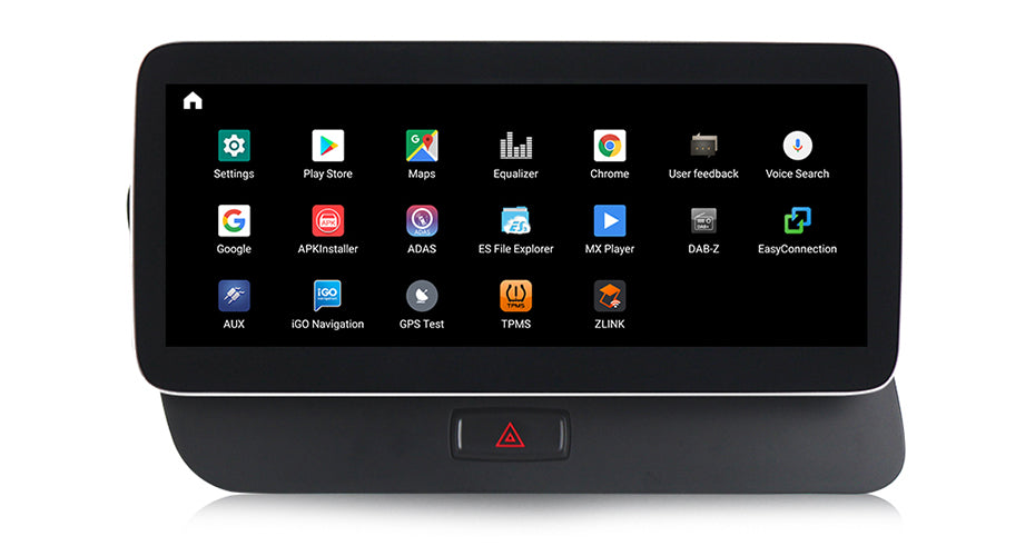 AUDI Q5/Q5L (2017–2020) 12.5 inch Android Multimedia System | GPS | Wi-Fi | Bluetooth | A2DP | Wireless Apple CarPlay & Android Auto | 360° View