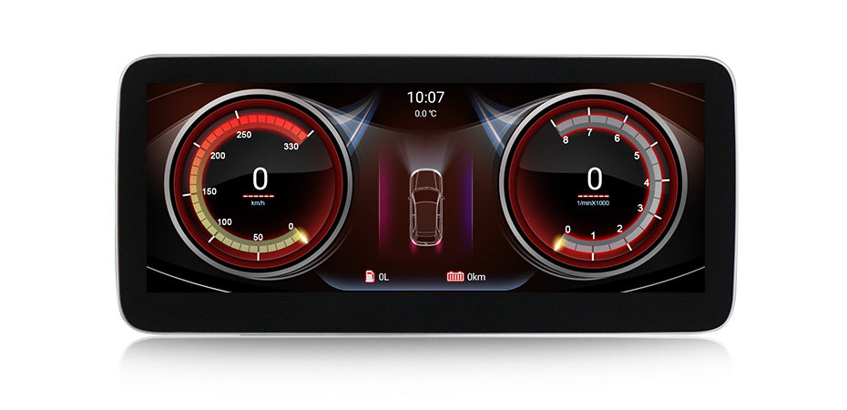 MERCEDES BENZ A-Class W176 (2013–2015) – NTG4.5 10.25 inch Android Multimedia System | GPS | Wi-Fi | 4G SIM | Bluetooth | A2DP | Wireless Apple CarPlay & Android Auto | 360° View