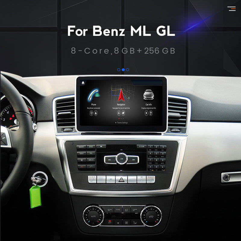 MERCEDES BENZ GL-Class (2012–2015) – NTG4.5 8.4 inch Android Multimedia System | GPS | Wi-Fi | 4G SIM | Bluetooth | A2DP | Wireless Apple CarPlay & Android Auto | 360° View