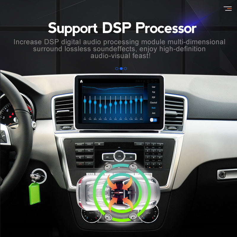 MERCEDES BENZ GL-Class (2012–2015) – NTG4.5 8.4 inch Android Multimedia System | GPS | Wi-Fi | 4G SIM | Bluetooth | A2DP | Wireless Apple CarPlay & Android Auto | 360° View