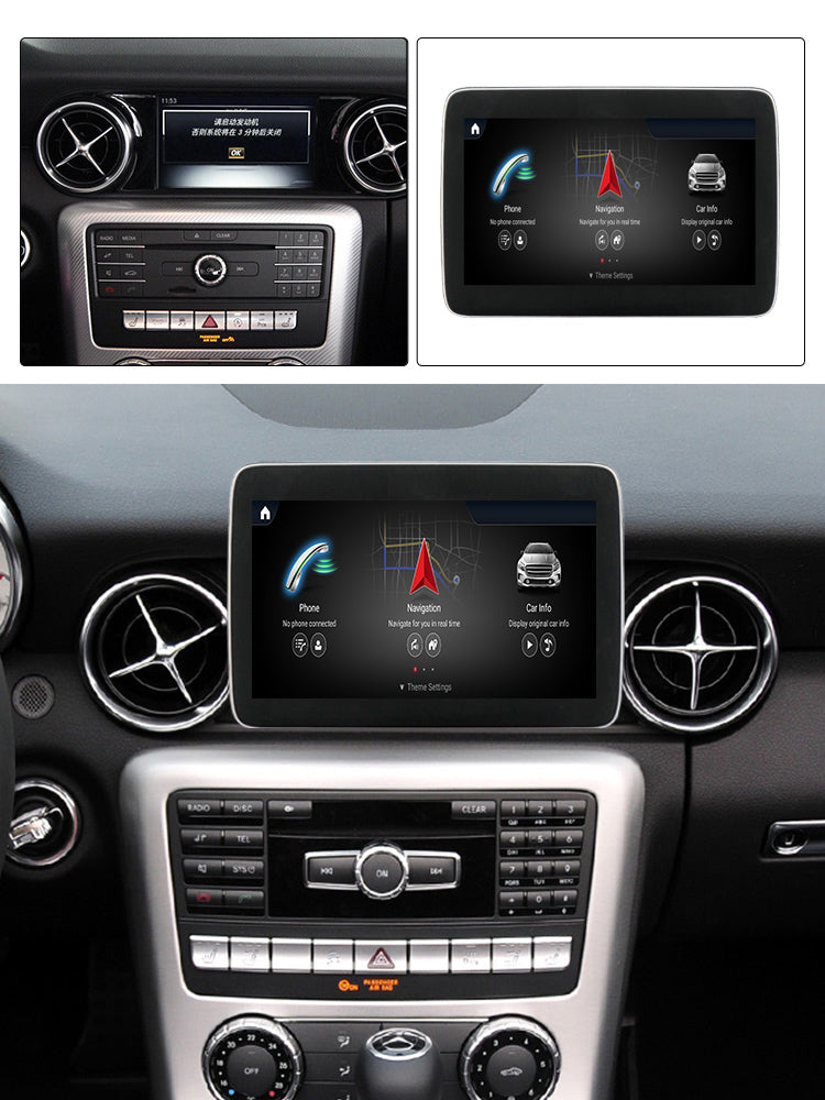 MERCEDES BENZ SLK R172 / SL R231 (2011–2015) – NTG4.5 / NTG 5.0 8.4 inch Android Multimedia System | GPS | Wi-Fi | 4G SIM | Bluetooth | A2DP | Wireless Apple CarPlay & Android Auto | 360° View