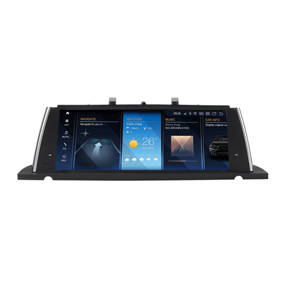 BMW 5 Series F07 GT (2013–2018) – NBT 10.25 inch Android Multimedia System | GPS | Wi-Fi | 4G SIM | Bluetooth | A2DP | Wireless Apple CarPlay & Android Auto | 360° View