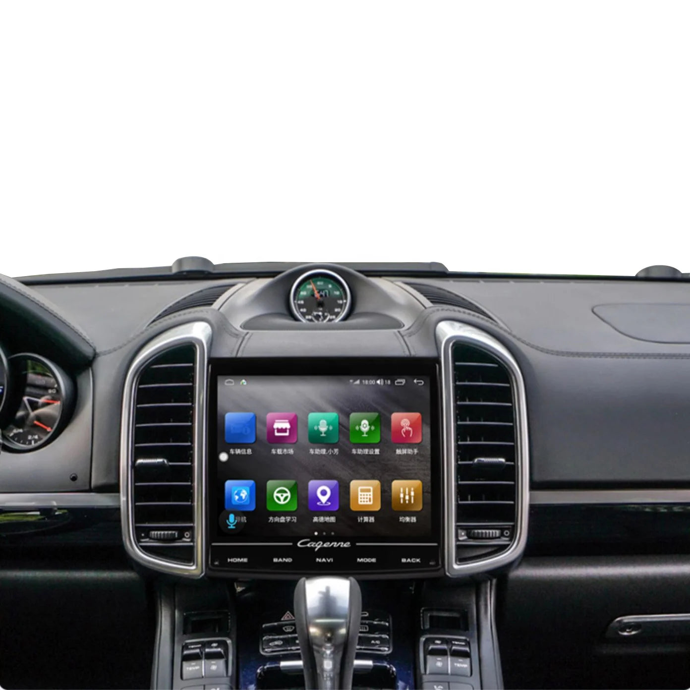 8.4-Inch Android Touch Screen Car Multimedia DVD Player with GPS Navigation for Porsche Cayenne 92A E2 (2011-2017)