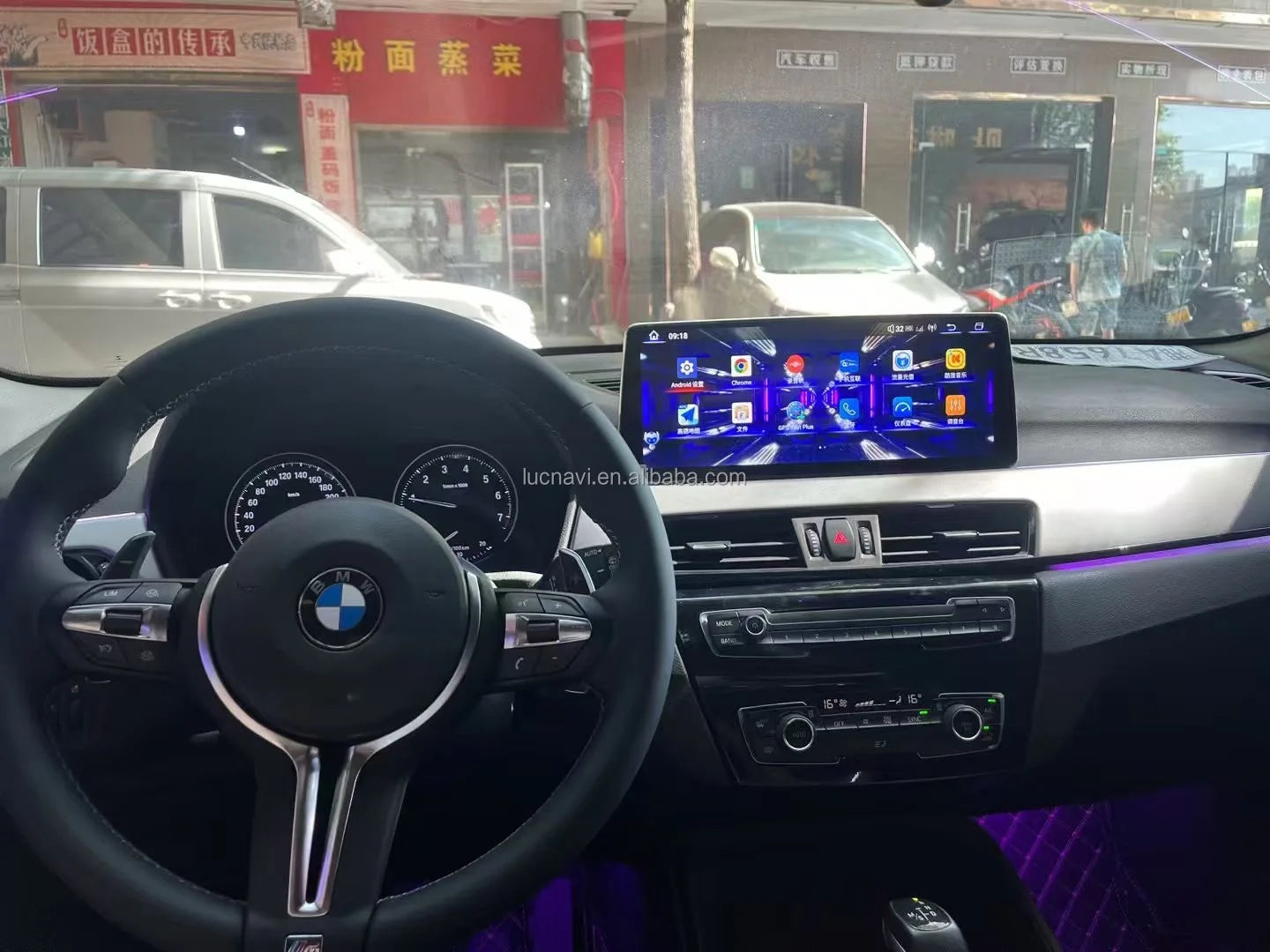 12.8"Superthin Aluminum Silver Frame Qualcomm Support 360 CarPlay for BBA 2400*900Android Car Radio Navigation Multimedia Player