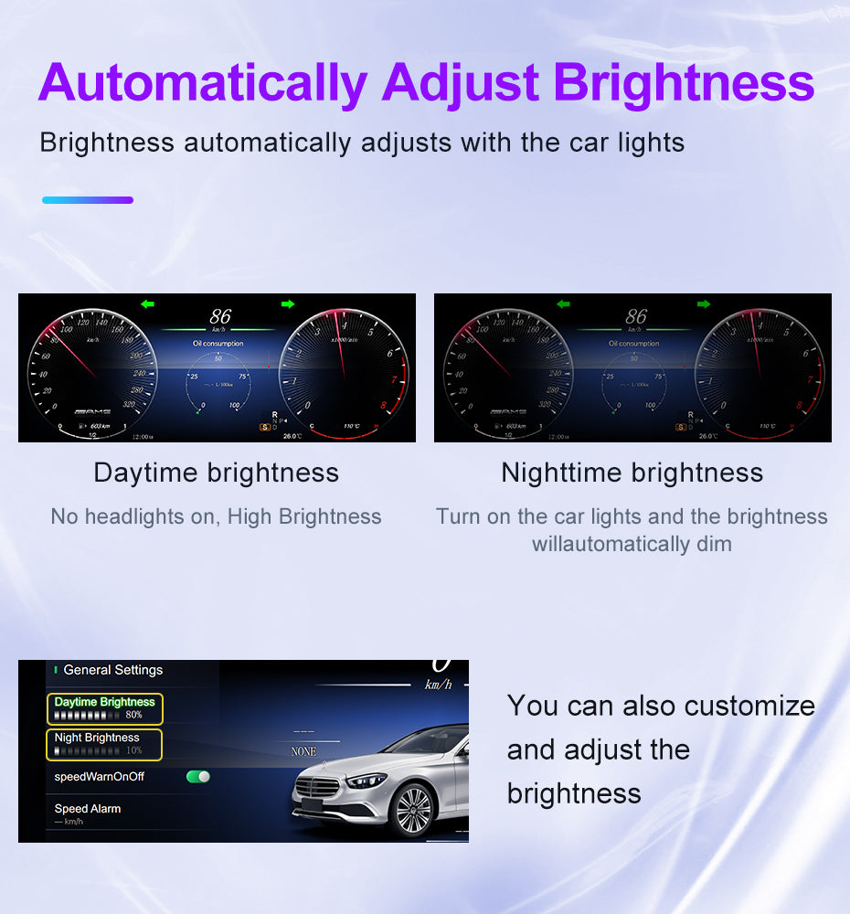 MERCEDES BENZ C Class /GLC W205 NTG5.0(2015-2018) Digital Instrument Cluster