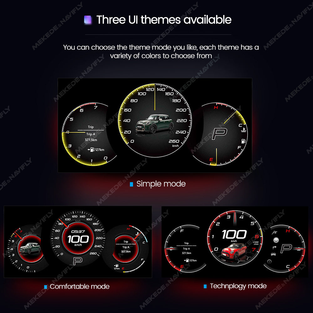 BMW MINI(2014-2023) BMW Digital Instrument Cluster