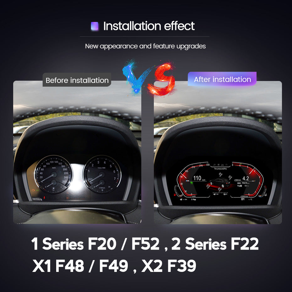 BMW 1 Series F20 F52 ( 2013-2019 ) BMW Digital Instrument Cluster