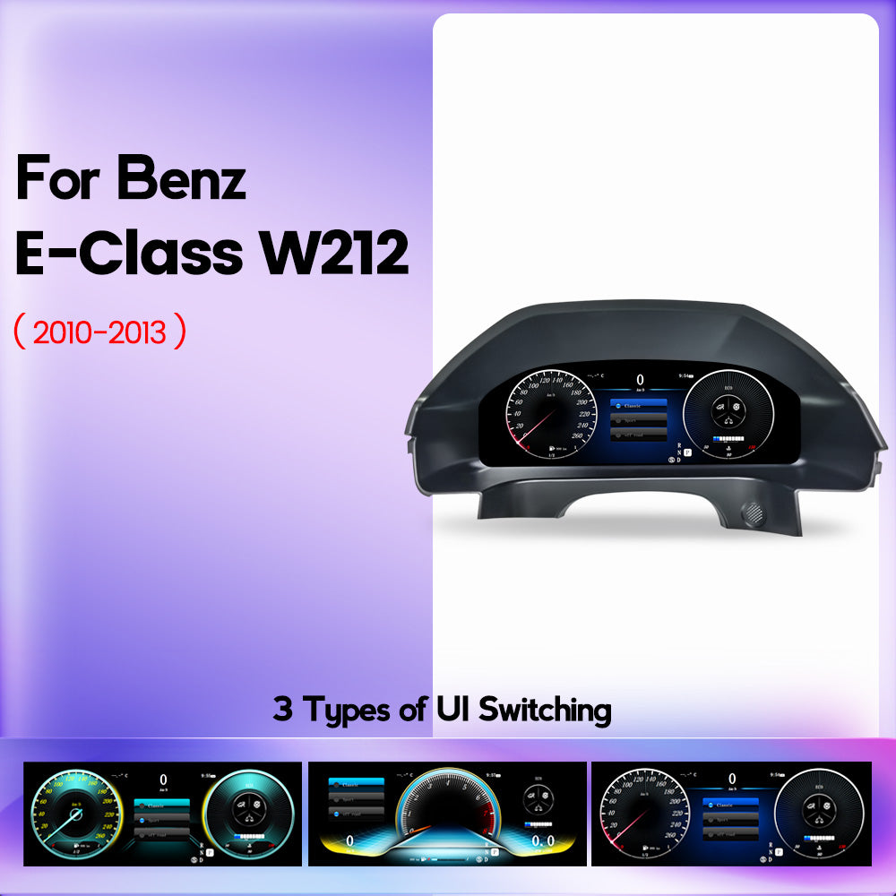MERCEDES BENZ E class(2010-2013) Digital Instrument Cluster