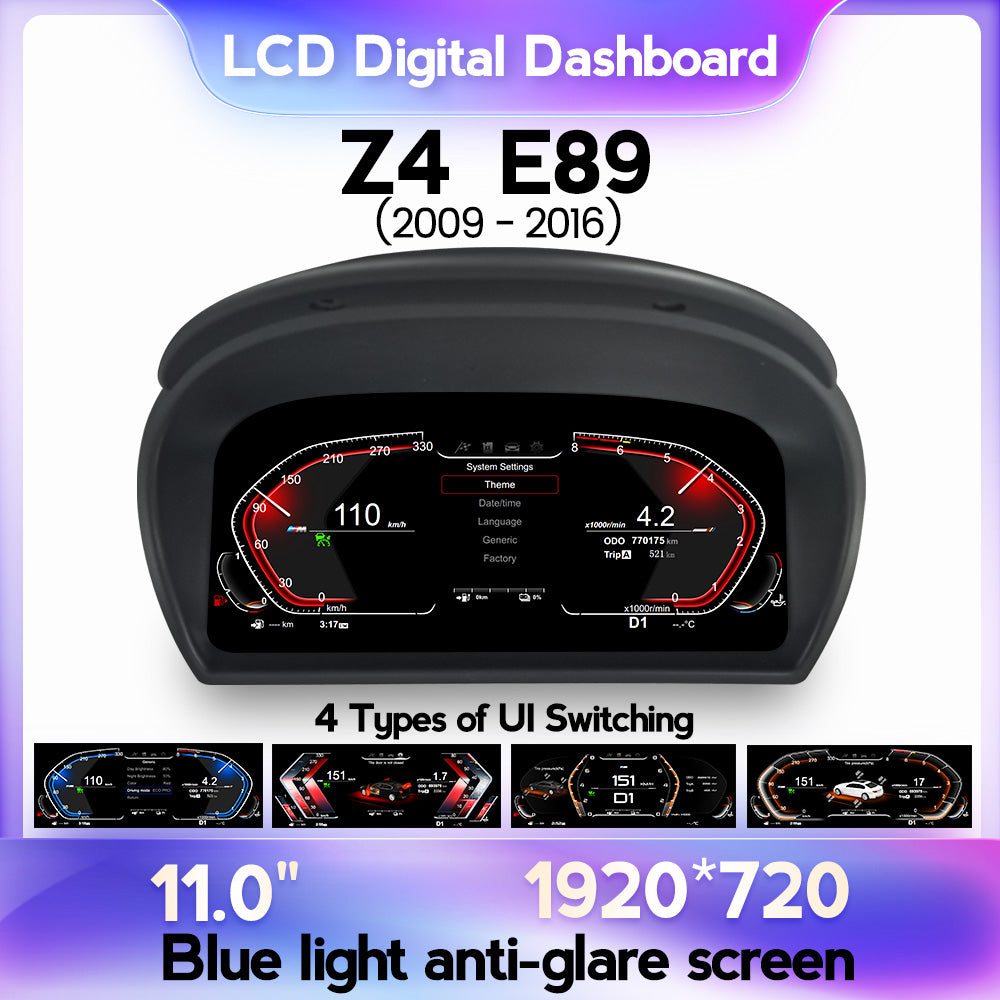 BMW Z4 E89(2009-2016) BMW Digital Instrument Cluster