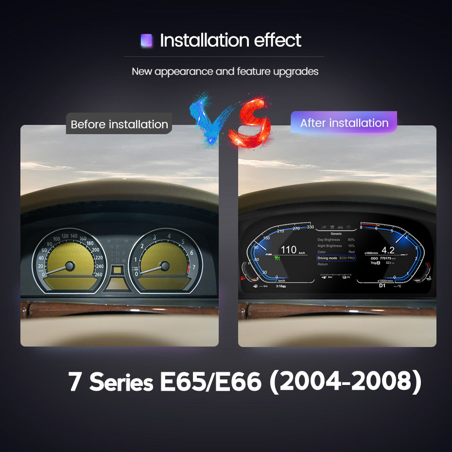BMW 7 Series E65/E66 BMW Digital Instrument Cluster