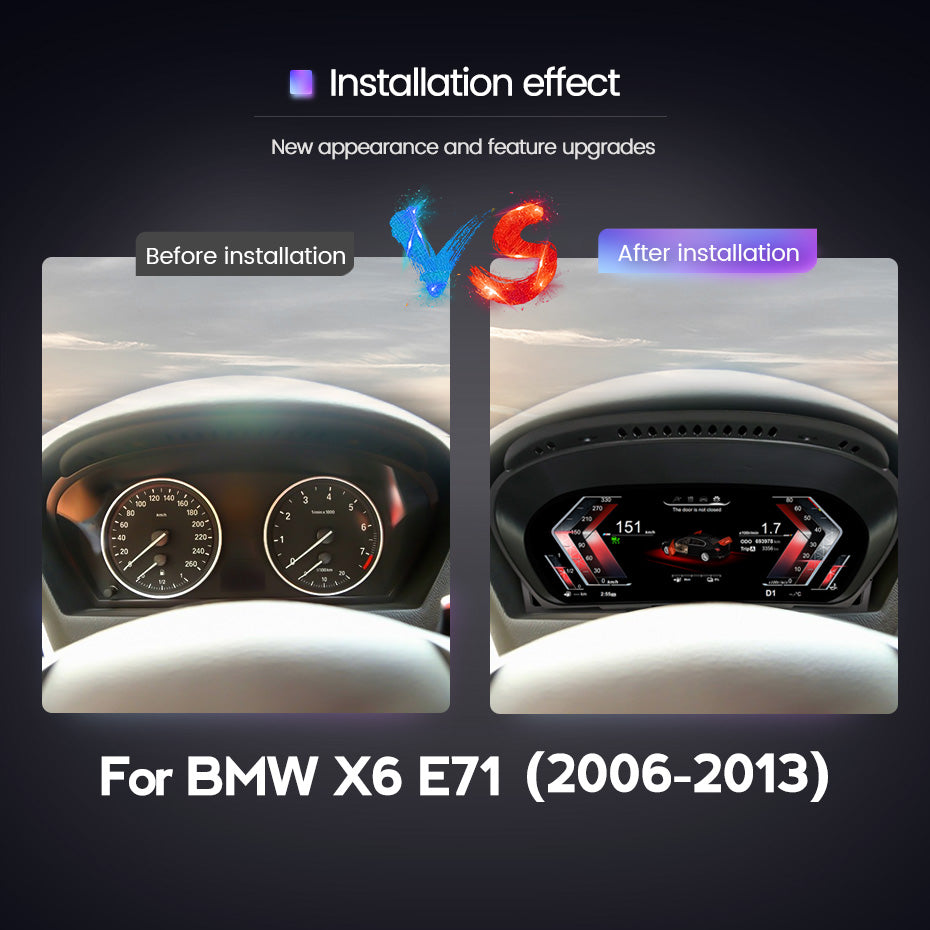 BMW X6 E71 (2006-2013) BMW Digital Instrument Cluster