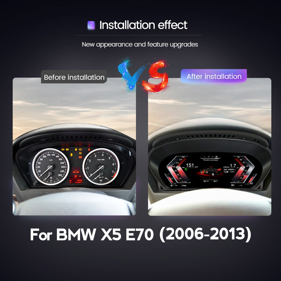 BMW X5 E70 (2006-2013) BMW Digital Instrument Cluster