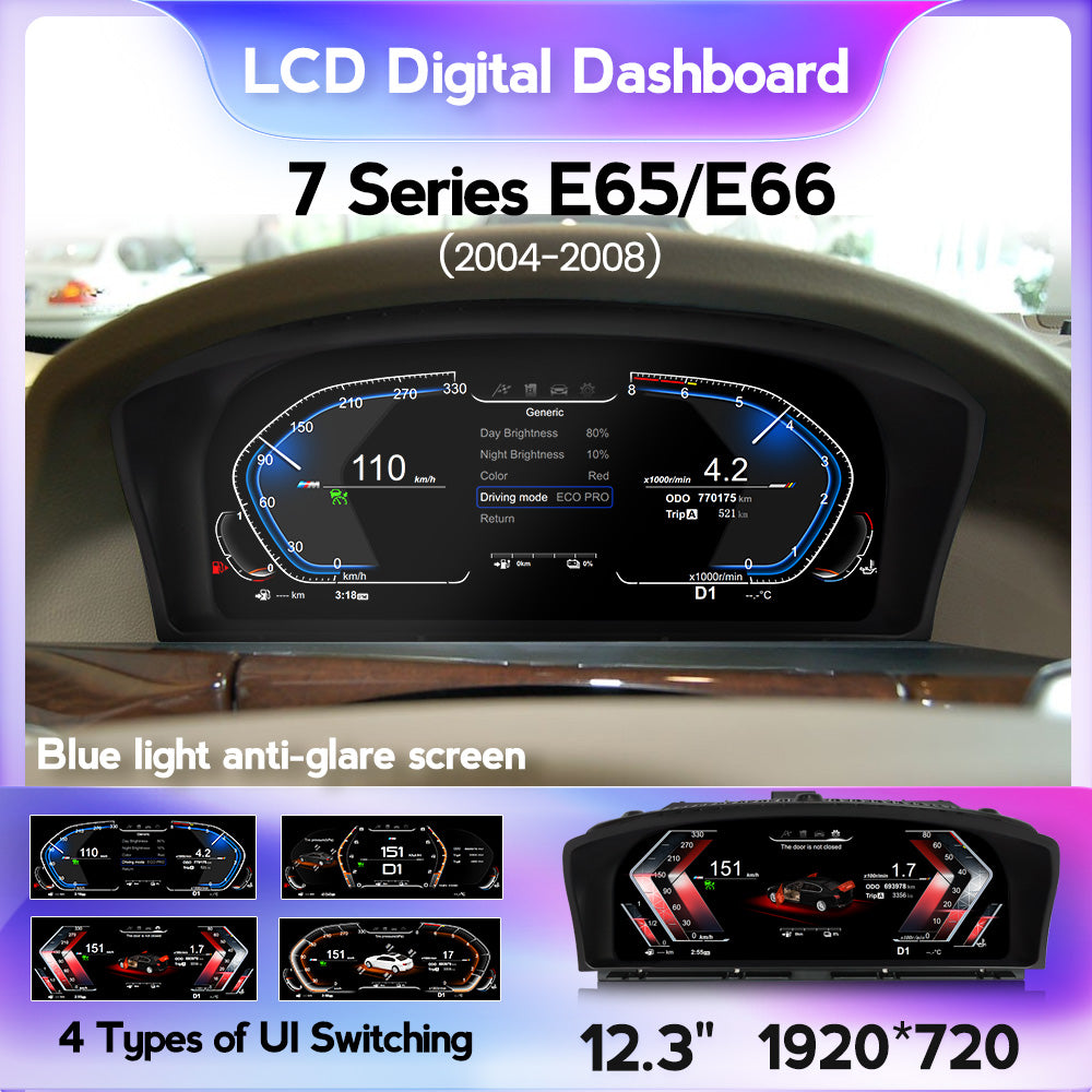 BMW 7 Series E65/E66 BMW Digital Instrument Cluster