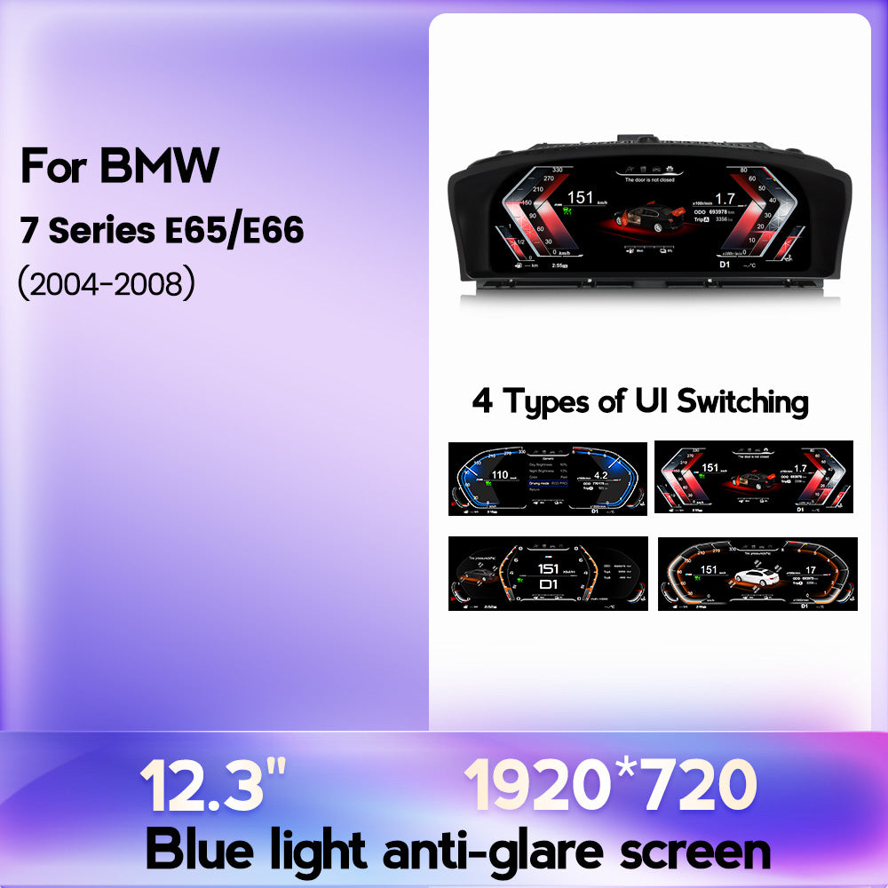 BMW 7 Series E65/E66 BMW Digital Instrument Cluster