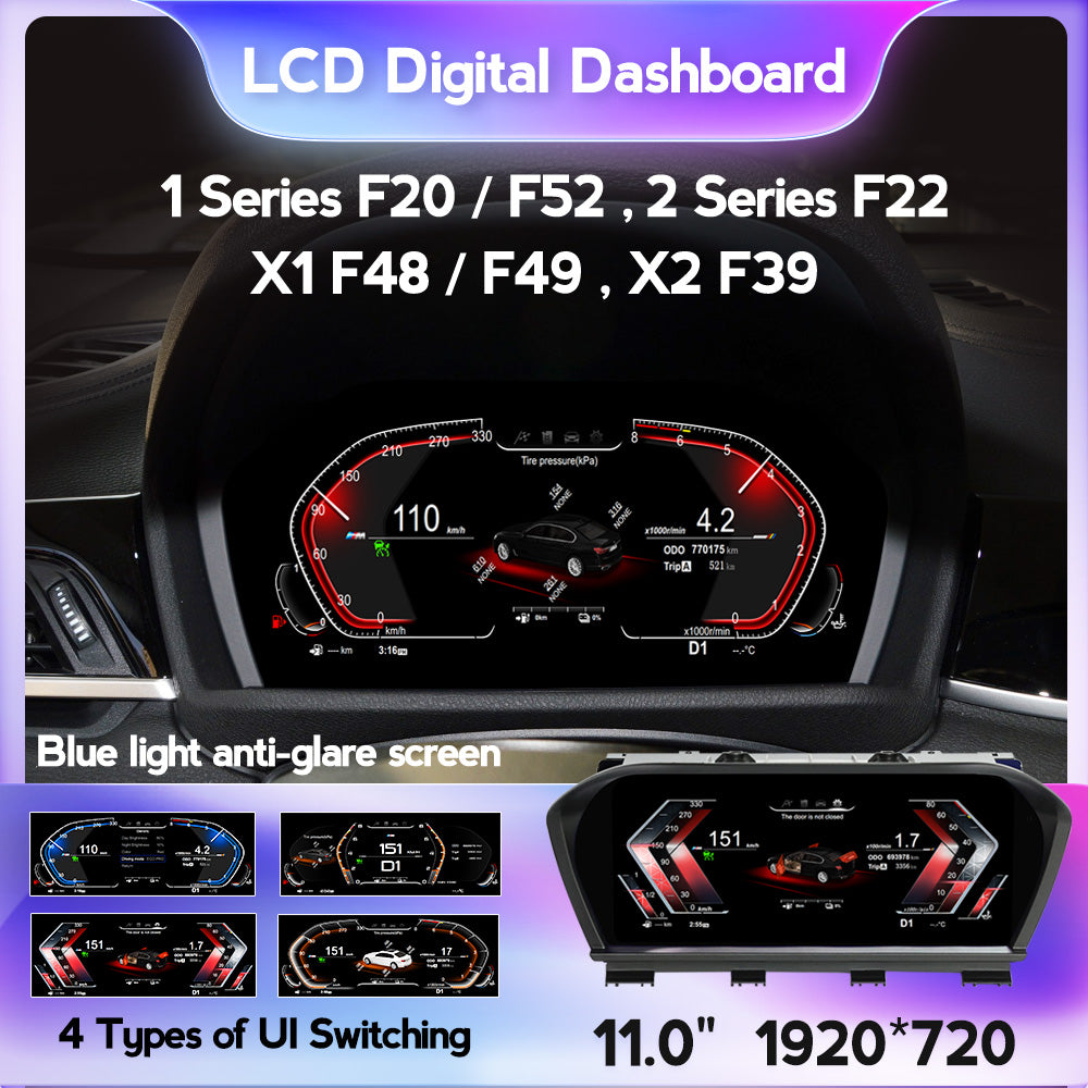 BMW 2 Series F22 (2013-2019) BMW Digital Instrument Cluster
