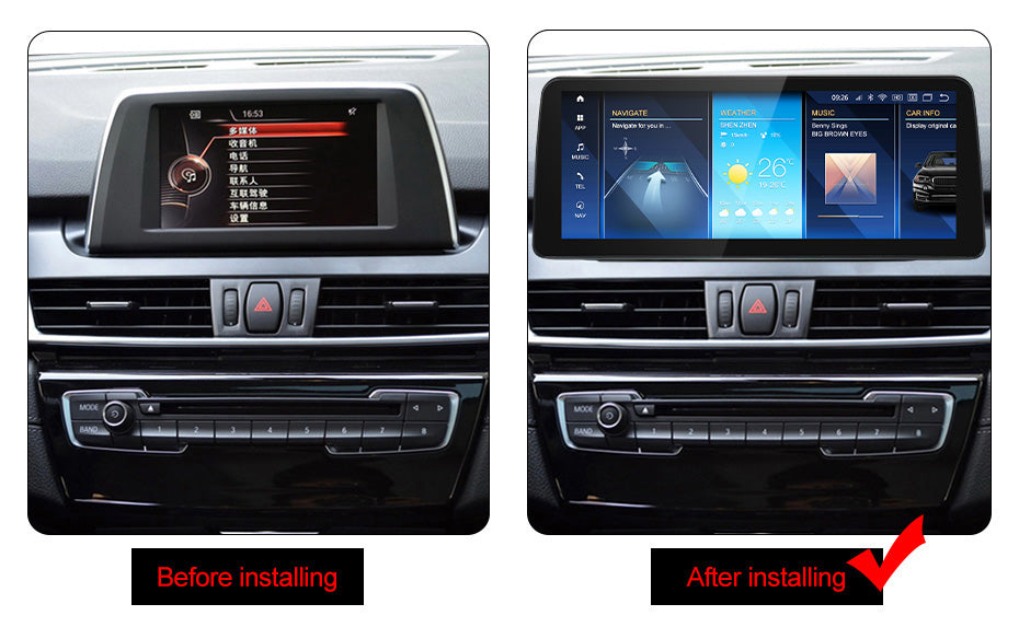 BMW 2 Series F22/F45/F46 (2013–2016) – NBT 12.5 inch Android Multimedia System | GPS | Wi-Fi | 4G SIM | Bluetooth | A2DP | Wireless Apple CarPlay & Android Auto | 360° View