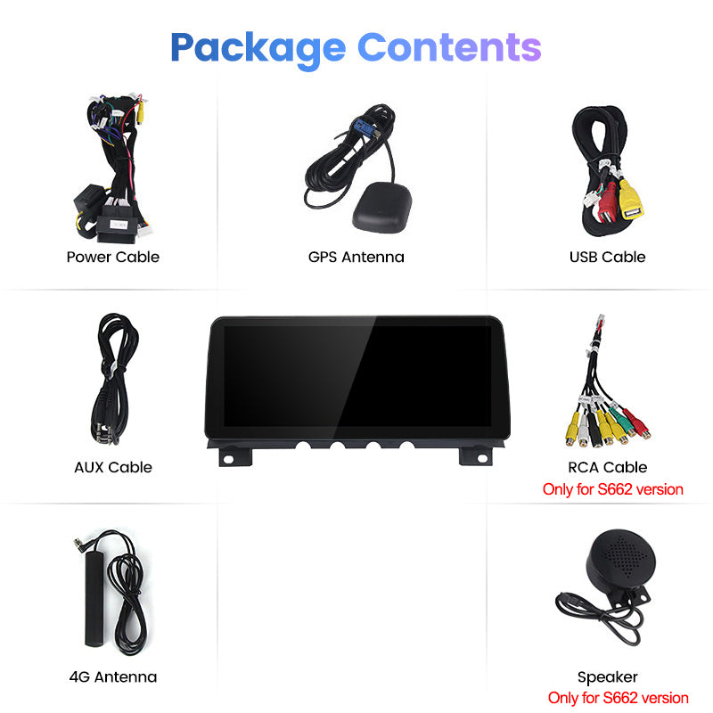 BMW 7 Series F01/F02 (2013–2015) – NBT 12.5 inch Android Multimedia System | GPS | Wi-Fi | 4G SIM | Bluetooth | A2DP | Wireless Apple CarPlay & Android Auto | 360° View