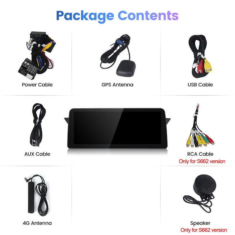 BMW X1 E84 (2009–2015) – CIC / Without Screen 12.5 inch Android Multimedia System | GPS | Wi-Fi | 4G SIM | Bluetooth | A2DP | Wireless Apple CarPlay & Android Auto | 360° View