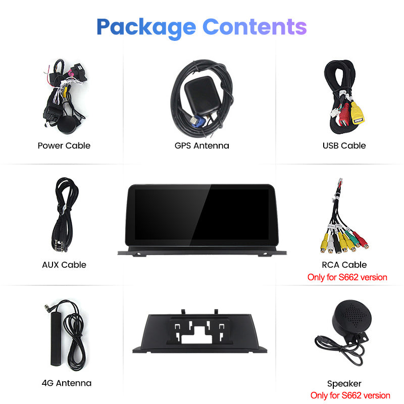 BMW 5 Series F07 GT (2013–2018) – NBT 12.5 inch Android Multimedia System | GPS | Wi-Fi | 4G SIM | Bluetooth | A2DP | Wireless Apple CarPlay & Android Auto | 360° View