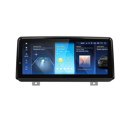 BMW 3 Series F30/F31/F34/F35 (2013–2017) – NBT 10.25 inch Android Multimedia System | GPS | Wi-Fi | 4G SIM | Bluetooth | A2DP |  Wireless Apple CarPlay & Android Auto | 360° View