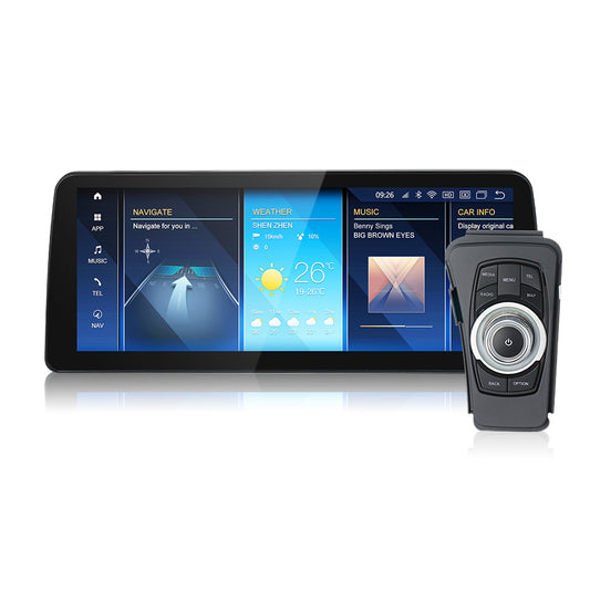 BMW 3 Series E90/E91/E92/E93/M3 (2005–2012)  Without Original Screen 12.5 inch Android Multimedia System | GPS | Wi-Fi | 4G SIM | Bluetooth | A2DP |  Wireless Apple CarPlay & Android Auto | 360° View