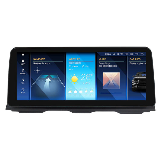 BMW 5 Series F10/F11 (2013–2016) – NBT 12.5 inch Android Multimedia System | GPS | Wi-Fi | 4G SIM | Bluetooth | A2DP |  Wireless Apple CarPlay & Android Auto | 360° View