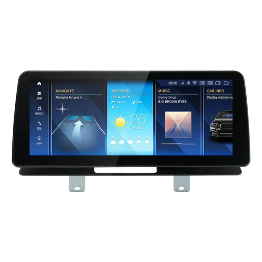 BMW 5 Series G30/G31 (2018– ) – EVO 12.5 inch Android Multimedia System | GPS | Wi-Fi | 4G SIM | Bluetooth | A2DP |  Wireless Apple CarPlay & Android Auto | 360° View