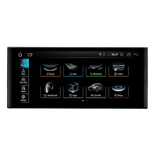 AUDI Q3 (2013–2018) – RMC + HN+R 12.5 inch Android Multimedia System | GPS | Wi-Fi | Bluetooth | A2DP |  Wireless Apple CarPlay & Android Auto | 360° View