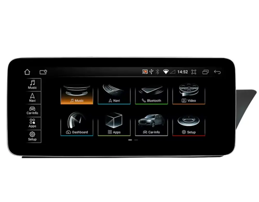 AUDI A5 (2008–2016) – MMI / Without MMI 12.5 inch Android Multimedia System | GPS | Wi-Fi | Bluetooth | A2DP |  Wireless Apple CarPlay & Android Auto | 360° View