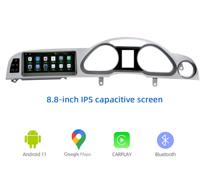 AUDI A6 (2010–2011) – AC Key 3G 8.8 inch Android Multimedia System | GPS | Wi-Fi | Bluetooth | A2DP |  Wireless Apple CarPlay & Android Auto | 360° View