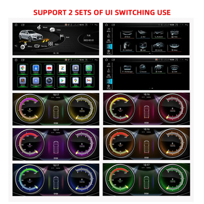 AUDI A6 (2010–2011) – AC Key 3G 8.8 inch Android Multimedia System | GPS | Wi-Fi | Bluetooth | A2DP |  Wireless Apple CarPlay & Android Auto | 360° View