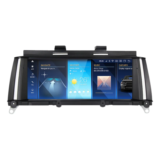 BMW X3 F25/X4 F26 (2014–2016) – NBT 8.8 inch Android Multimedia System | GPS | Wi-Fi | 4G SIM | Bluetooth | A2DP |  Wireless Apple CarPlay & Android Auto | 360° View