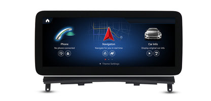 MERCEDES BENZ C-Class W204/S204 (2007–2009) – NTG4.0 12.5 inch Android Multimedia System | GPS | Wi-Fi | 4G SIM | Bluetooth | A2DP |  Wireless Apple CarPlay & Android Auto | 360° View