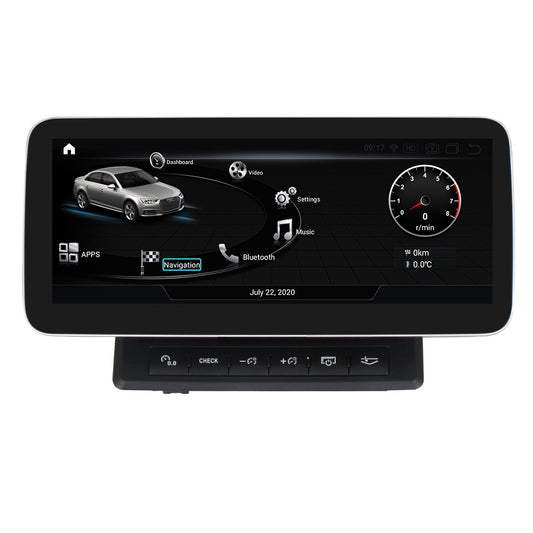 AUDI A6 (2010–2011) – AC Key 3G 12.5 inch Android Multimedia System | GPS | Wi-Fi | Bluetooth | A2DP |  Wireless Apple CarPlay & Android Auto | 360° View