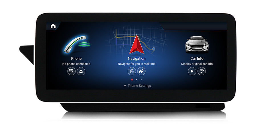 MERCEDES BENZ E-Class Coupe C207/A207 (2010–2012) – NTG4.0 12.5 inch Android Multimedia System | GPS | Wi-Fi | 4G SIM | Bluetooth | A2DP |  Wireless Apple CarPlay & Android Auto | 360° View