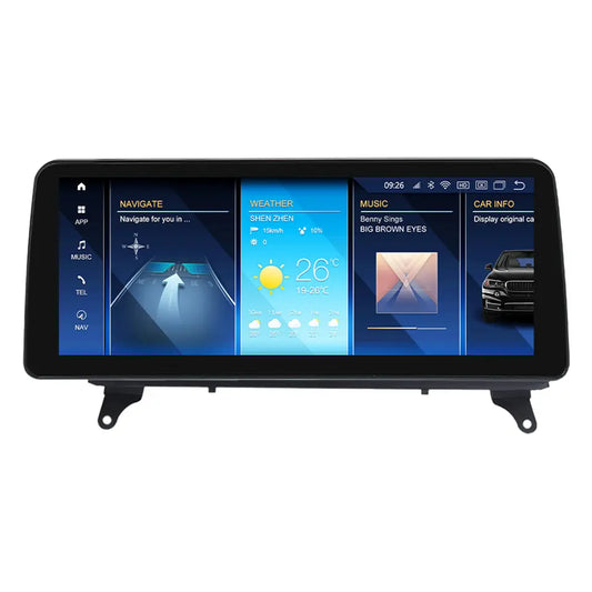 BMW X5 E70/X6 E71 (2011–2014) – CIC 12.5 inch Android Multimedia System | GPS | Wi-Fi | 4G SIM | Bluetooth | A2DP |  Wireless Apple CarPlay & Android Auto | 360° View