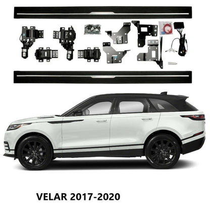 Car Axis India Compatible Automatic Deployable Electric Side Steps for Land Rover Velar (2017-2020) - Retractable Ladder Pedal Running Boards