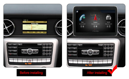 MERCEDES BENZ SLK R172 / SL R231 (2011–2015) – NTG4.5 / NTG 5.0 8.4 inch Android Multimedia System | GPS | Wi-Fi | 4G SIM | Bluetooth | A2DP |  Wireless Apple CarPlay & Android Auto | 360° View