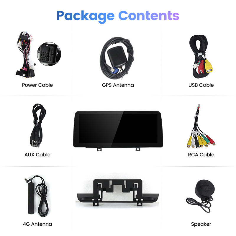 BMW 2 Series F22/F45/F46 (2013–2016) – NBT 12.5 inch Android Multimedia System | GPS | Wi-Fi | 4G SIM | Bluetooth | A2DP |  Wireless Apple CarPlay & Android Auto | 360° View