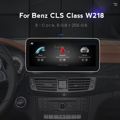 MERCEDES BENZ CLS-Class C218/X218 (2012) – NTG4.5 10.25 inch Android Multimedia System | GPS | Wi-Fi | 4G SIM | Bluetooth | A2DP |  Wireless Apple CarPlay & Android Auto | 360° View