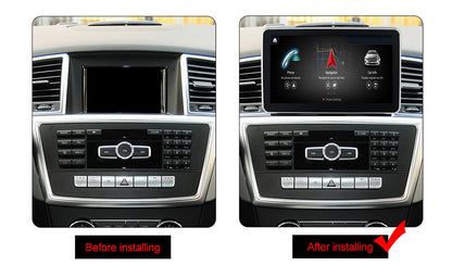 MERCEDES BENZ GL-Class (2012–2015) – NTG4.5 8.4 inch Android Multimedia System | GPS | Wi-Fi | 4G SIM | Bluetooth | A2DP |  Wireless Apple CarPlay & Android Auto | 360° View
